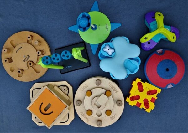 Collectie hondenpuzzels